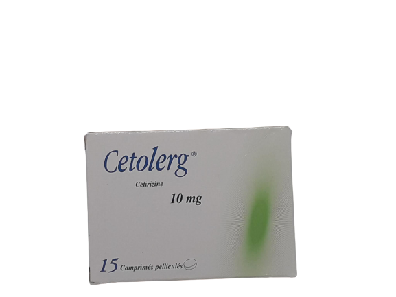 CETOLERG 10MG BOITE DE 15 COMPRIMES