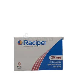 RACIPER 20MG BOITE DE 28 COMPRIMES