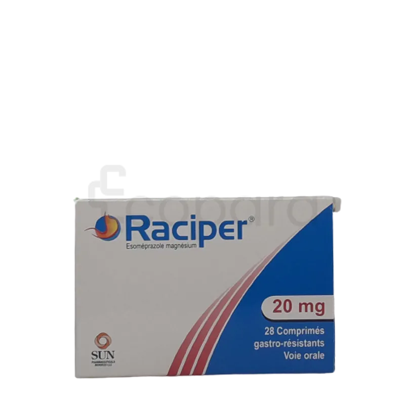 RACIPER 20MG BOITE DE 28 COMPRIMES