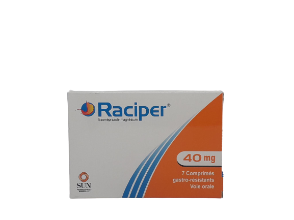 RACIPER 40MG BOITE DE 7 COMPRIMES