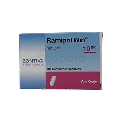 RAMIPRIL WIN CO 10MG BOITE DE 30 COMPRIMES