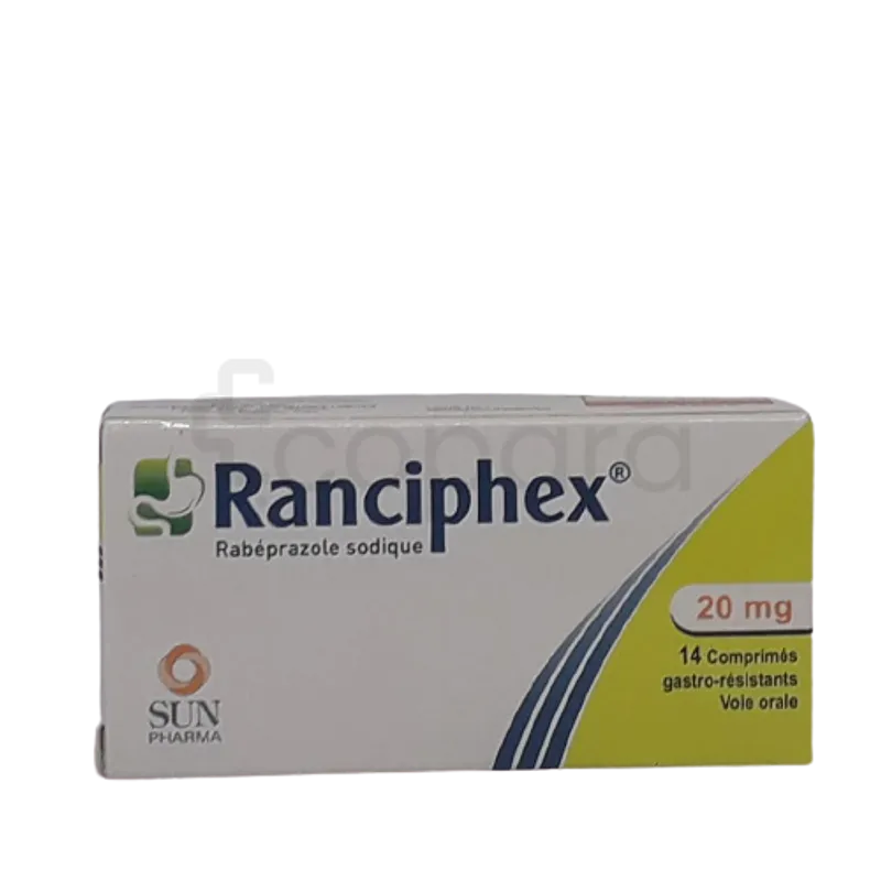 RANCIPHEX 20MG BOITE DE 14 COMPRIMES