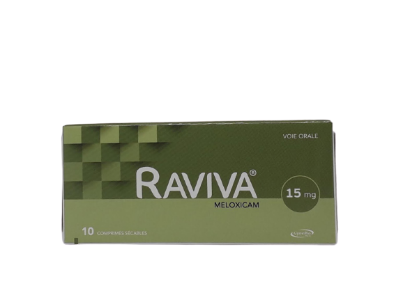 RAVIVA 15MG BOITE DE 10 COMPRIMES