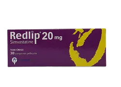 REDLIP 20MG BOITE DE 30 COMPRIMES