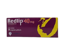 REDLIP 40MG BOITE DE 30 COMPRIMES MV