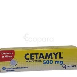 CETAMYL 500MG BOITE DE 16 COMPRIMES EFFERVESCENTS