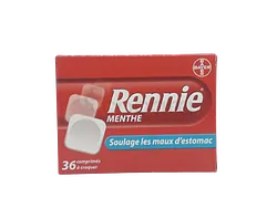RENNIE 680MG/80MG BOITE DE 36 COMPRIMES PM