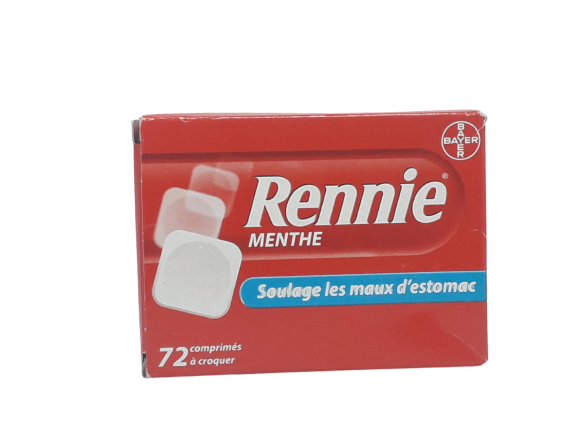 RENNIE 680MG/80MG BOITE DE 72 COMPRIMES GM
