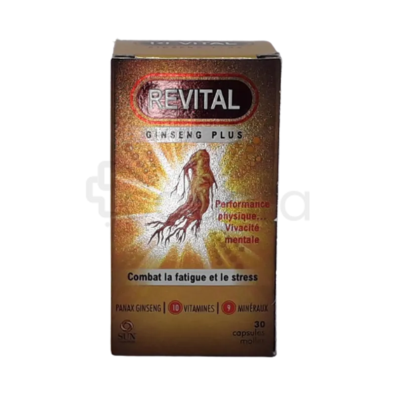 REVITAL GINSENG PLUS BOITE DE 30 CAPSULES