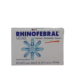 RHINOFEBRAL BOITE DE 20 GELULES