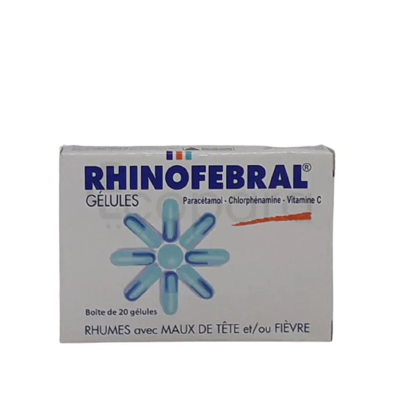 RHINOFEBRAL BOITE DE 20 GELULES