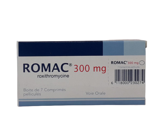 ROMAC 300MG BOITE DE 7 COMPRIMES SECABLES