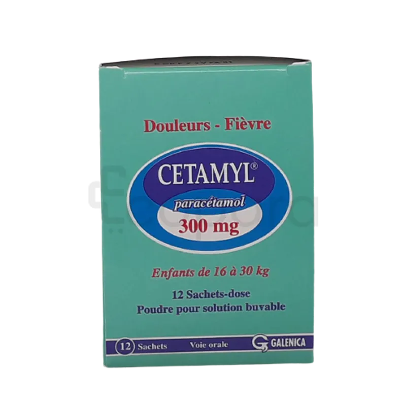 CETAMYL 300MG BOITE DE 12 SACHETS