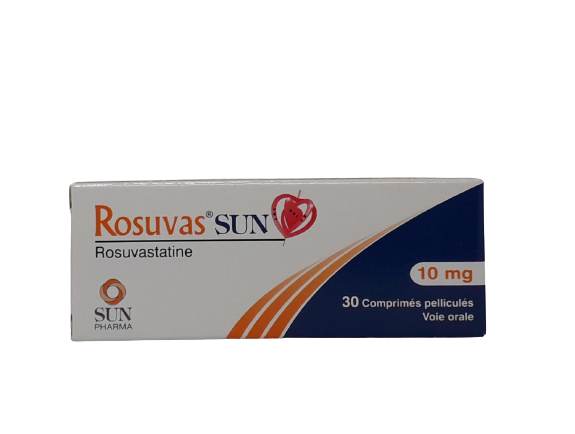 ROSUVAS SUN 10MG BOITE DE 30 COMPRIMES