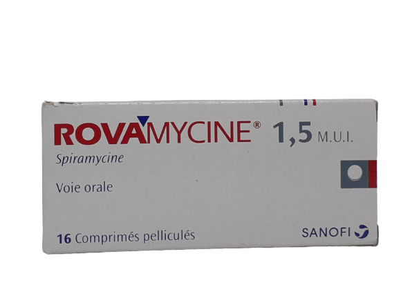 ROVAMYCINE 1.5MUI BOITE DE 16 COMPRIMES