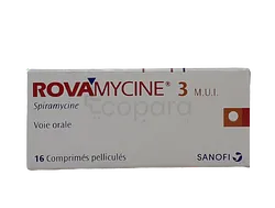 ROVAMYCINE 3MUI BOITE DE 16 COMPRIMES GM