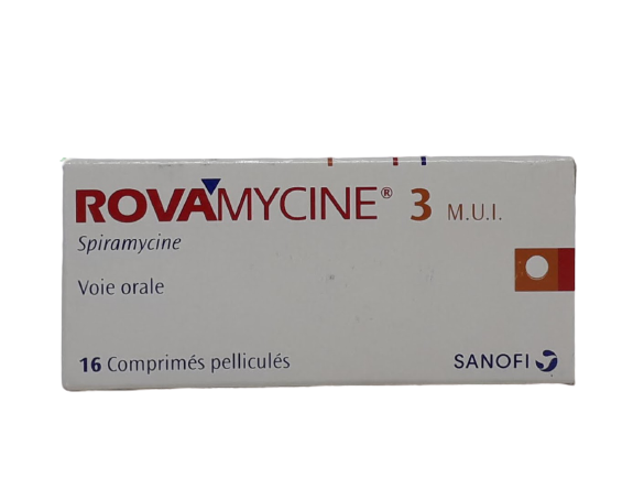 ROVAMYCINE 3MUI BOITE DE 16 COMPRIMES GM