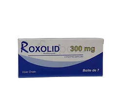 ROXOLID 300MG BOITE DE 7 COMPRIMES PELLICULES
