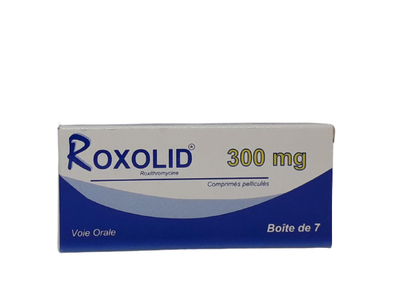 ROXOLID 300MG BOITE DE 7 COMPRIMES PELLICULES