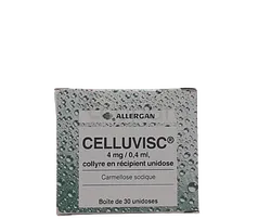 CELLUVISC 4MG/0.4ML BOITE DE 30 UNIDOSES COLLYRE