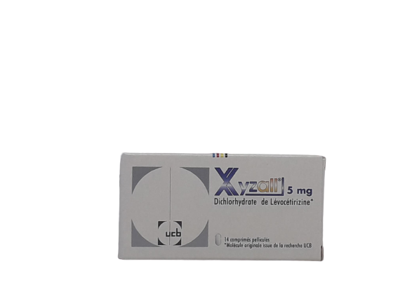 XYZALL 5MG BOITE DE 14 COMPRIMES