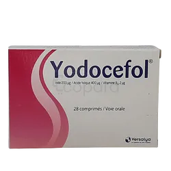 YODOCEFOL BOITE DE 28 COMPRIMES