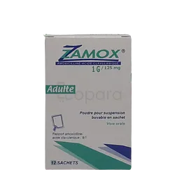 ZAMOX 1G BOITE DE 12 SACHETS