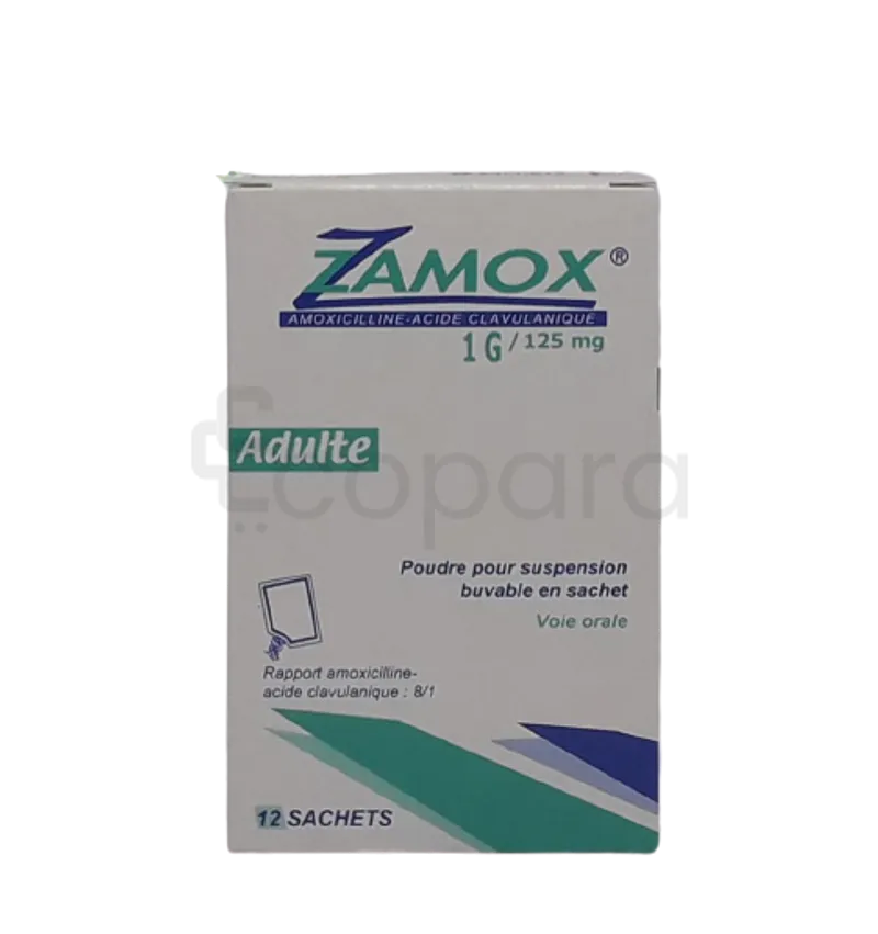 ZAMOX 1G BOITE DE 12 SACHETS