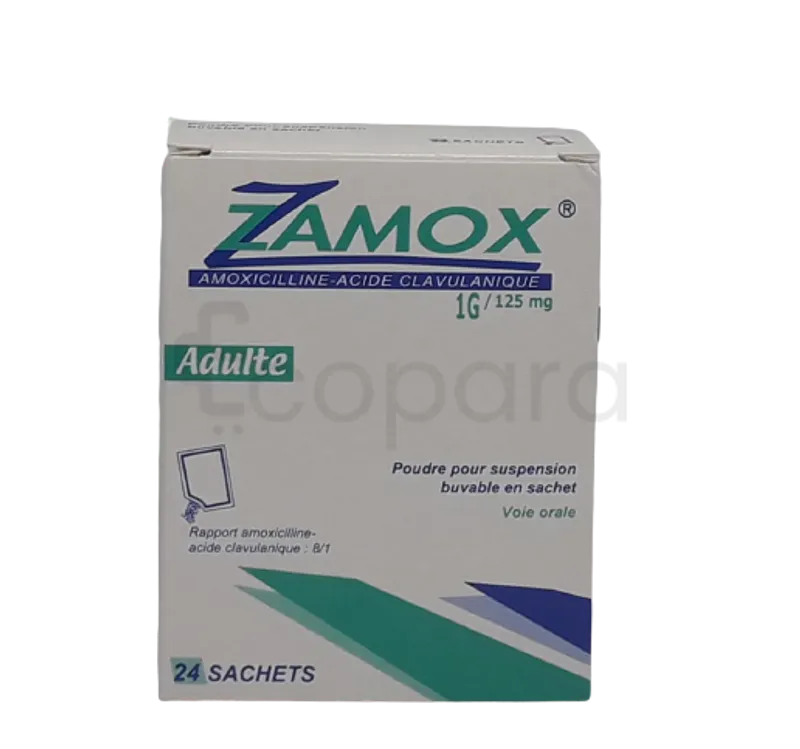 ZAMOX 1G BOITE DE 24 SACHETS