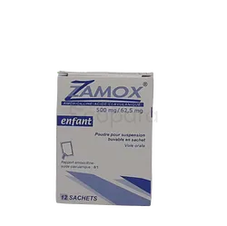 ZAMOX 500MG BOITE DE 12 SACHETS