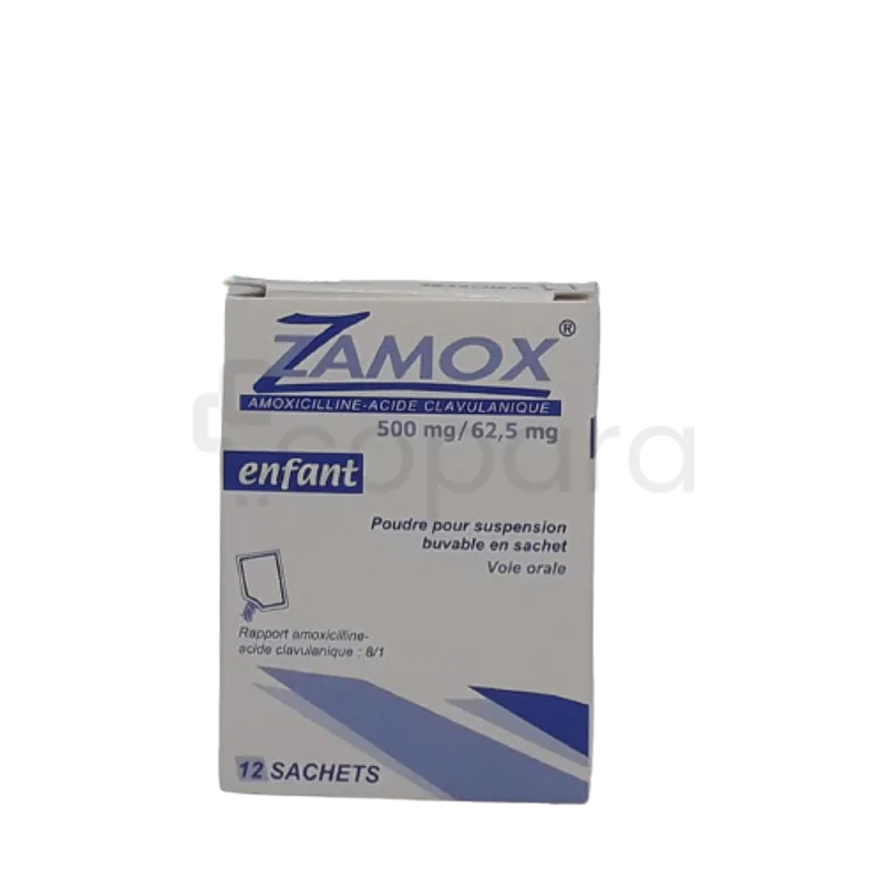 ZAMOX 500MG BOITE DE 12 SACHETS