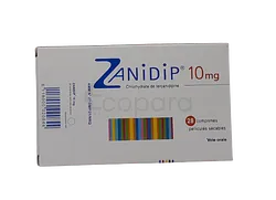 ZANIDIP 10MG BOITE DE 28 COMPRIMES SECABLES GM