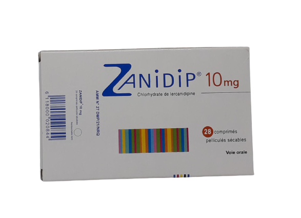 ZANIDIP 10MG BOITE DE 28 COMPRIMES SECABLES GM