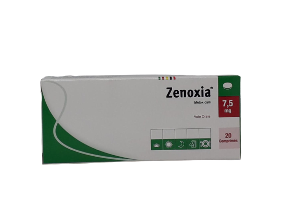 ZENOXIA 7.5MG BOITE DE 20 COMPRIMES PELLICULES