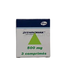 ZITHROMAX 500MG BOITE DE 3 COMPRIMES