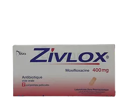 ZIVLOX 400MG BOITE DE 7 COMPRIMES SECABLES