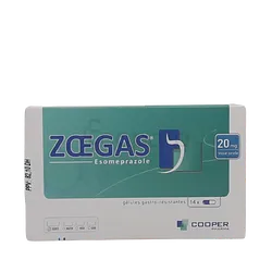 ZOEGAS 20MG BOITE DE 14 COMPRIMES