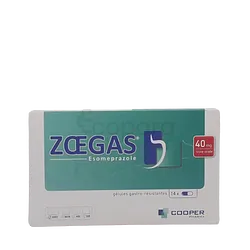 ZOEGAS 40MG BOITE DE 14 GELULES