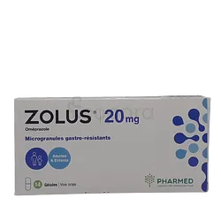 ZOLUS 20MG BOITE DE 14 GELULES