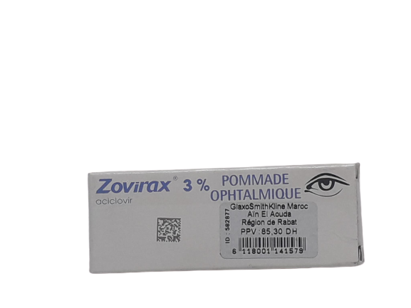 ZOVIRAX 4.5G POMMADE OPHTALMIQUE