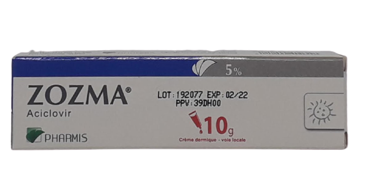 ZOZMA 5% 10G CREME DERMIQUE