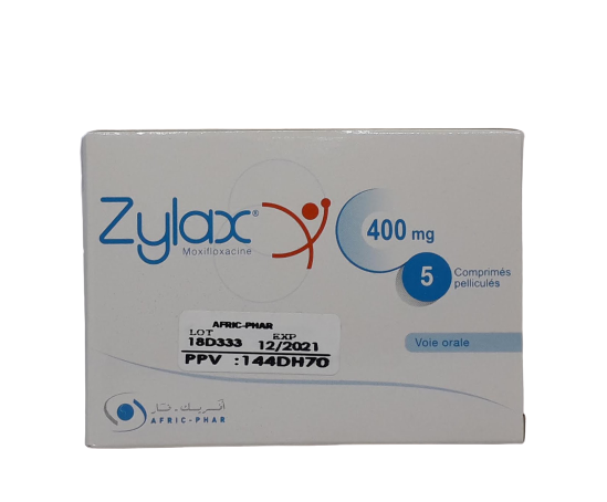 ZYLAX 400MG BOITE DE 5 COMPRIMES