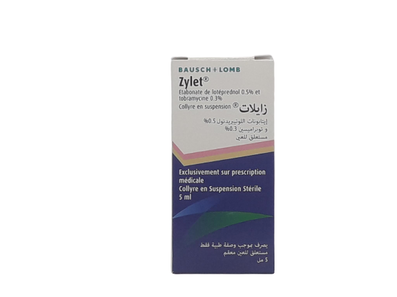 ZYLET 5MG COLLYRE