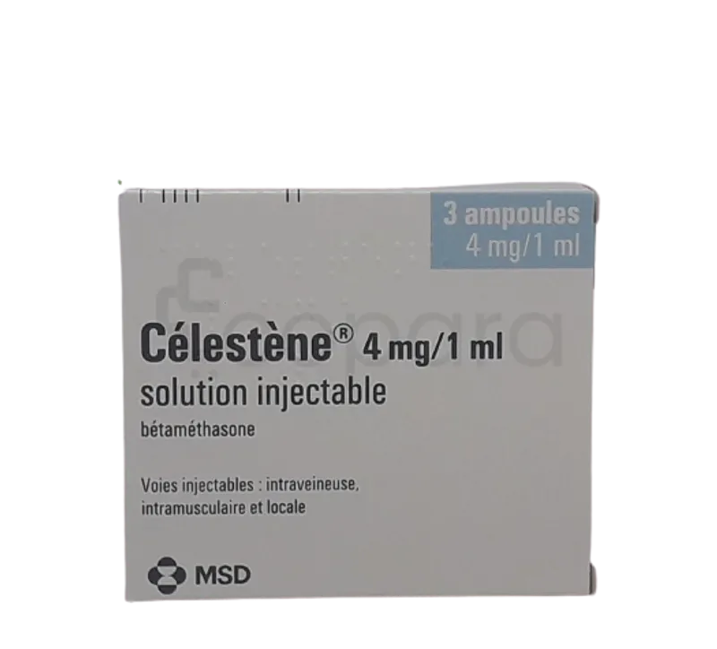 CELESTENE 4MG BOITE DE 3 INJECTABLES