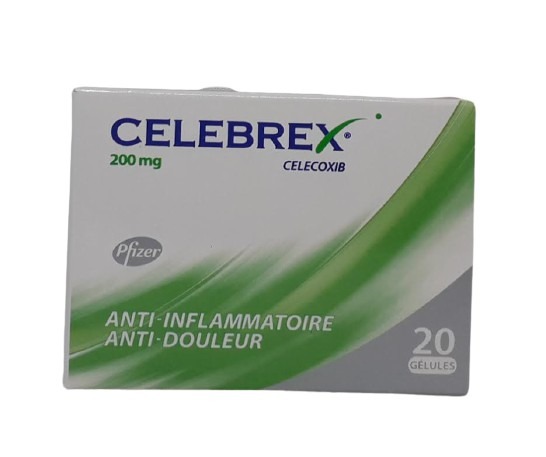 CELEBREX 200MG BOITE DE 20 GELULES