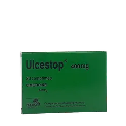 ULCESTOP 400MG BOITE DE 20 COMPRIMES PM