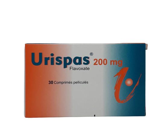 URISPAS 200MG BOITE DE 30 COMPRIMES