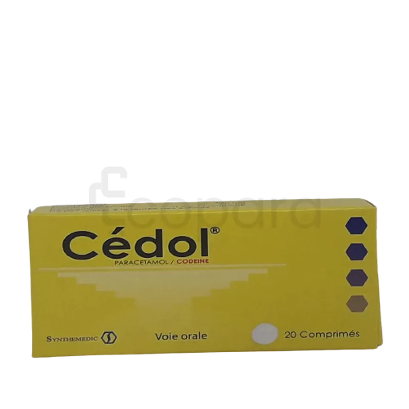 CEDOL 400/20MG BOITE DE 20 COMPRIMES