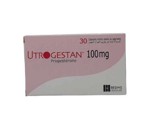 UTROGESTAN 100MG BOITE DE 30 CAPSULES