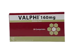 VALPHI 160MG BOITE DE 28 COMPRIMES